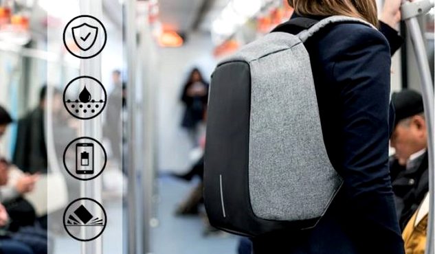 mochila inteligente antirrobo para viajes negocios escuela